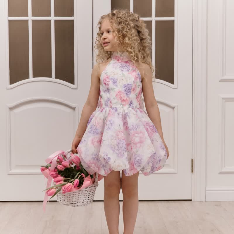Chemical Fiber Blend Bow Short Sleeve Midi Dresses - image 11