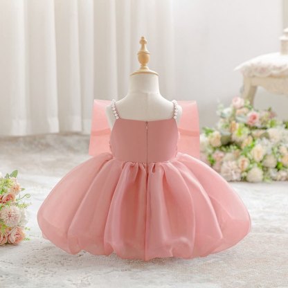 Organza Bow Sleeveless Midi Dresses - image 3