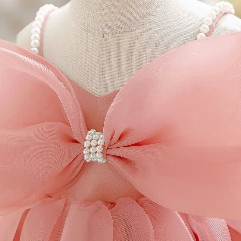 Organza Bow Sleeveless Midi Dresses - image 5