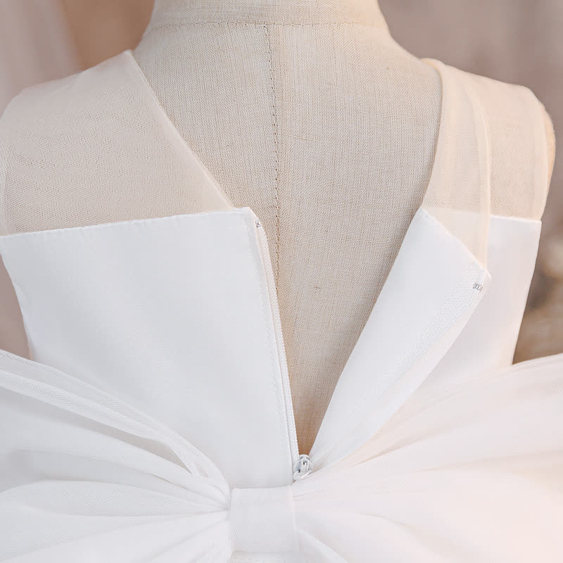 Mesh Rosette Sleeveless Midi Dresses - image 13