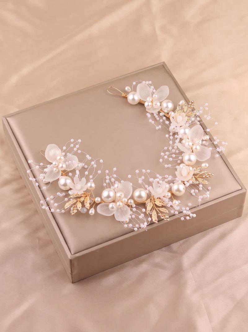 Solid With Pearls Hairband - Hairband - image 1