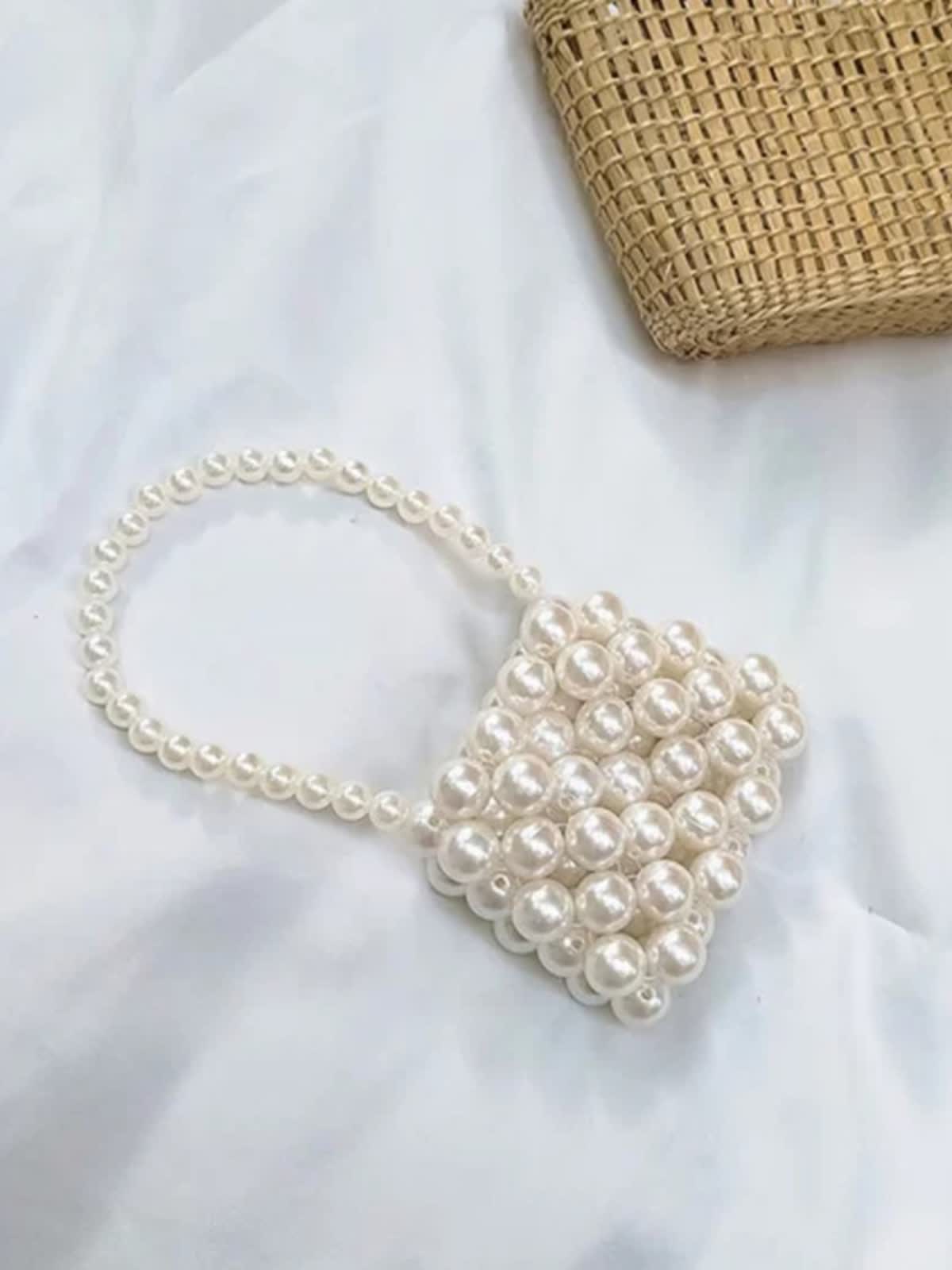Solid With Pearls Bags - Dumpling Handheld - 0-16Y - image 3