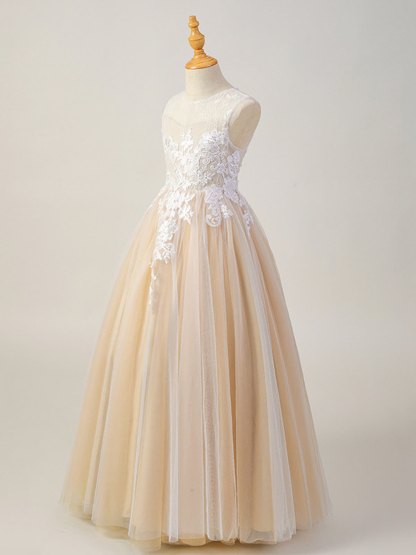 Mesh Lace Sleeveless Maxi Dresses - image 5