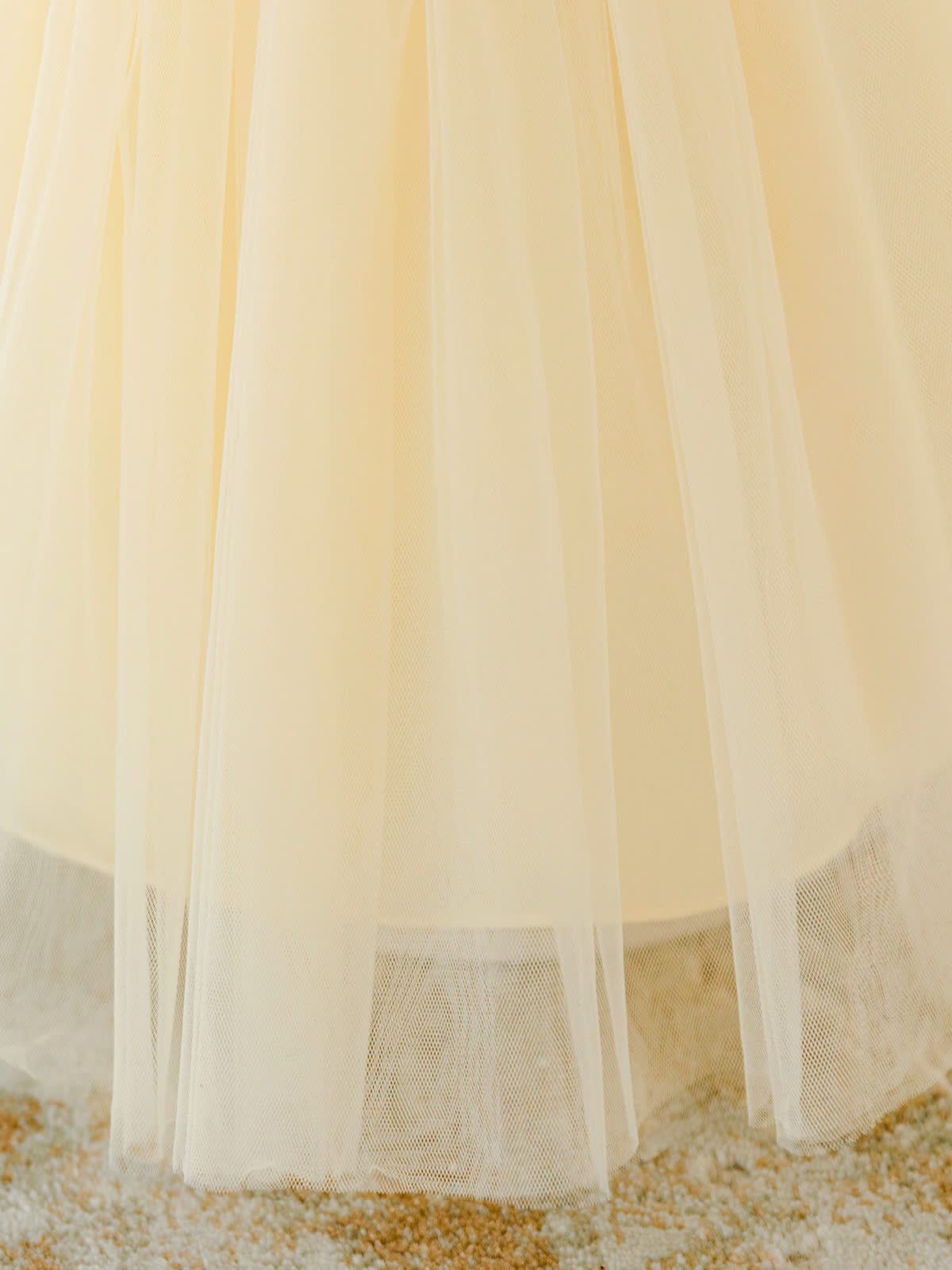 Mesh Rosette Sleeveless Midi Dresses - image 7