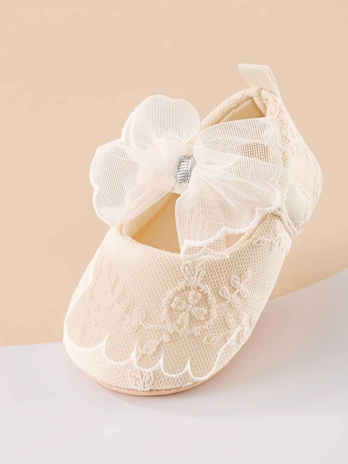 Solid Bow Round Toe Flats  - image 2