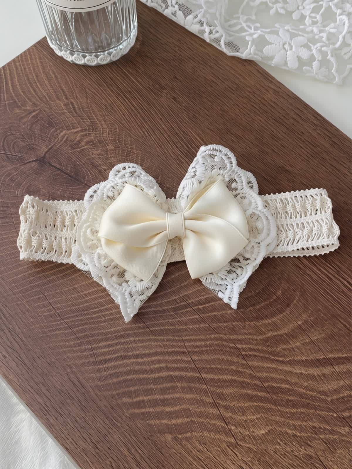 Solid With Embroidery Hairband - Wide Band - image 8