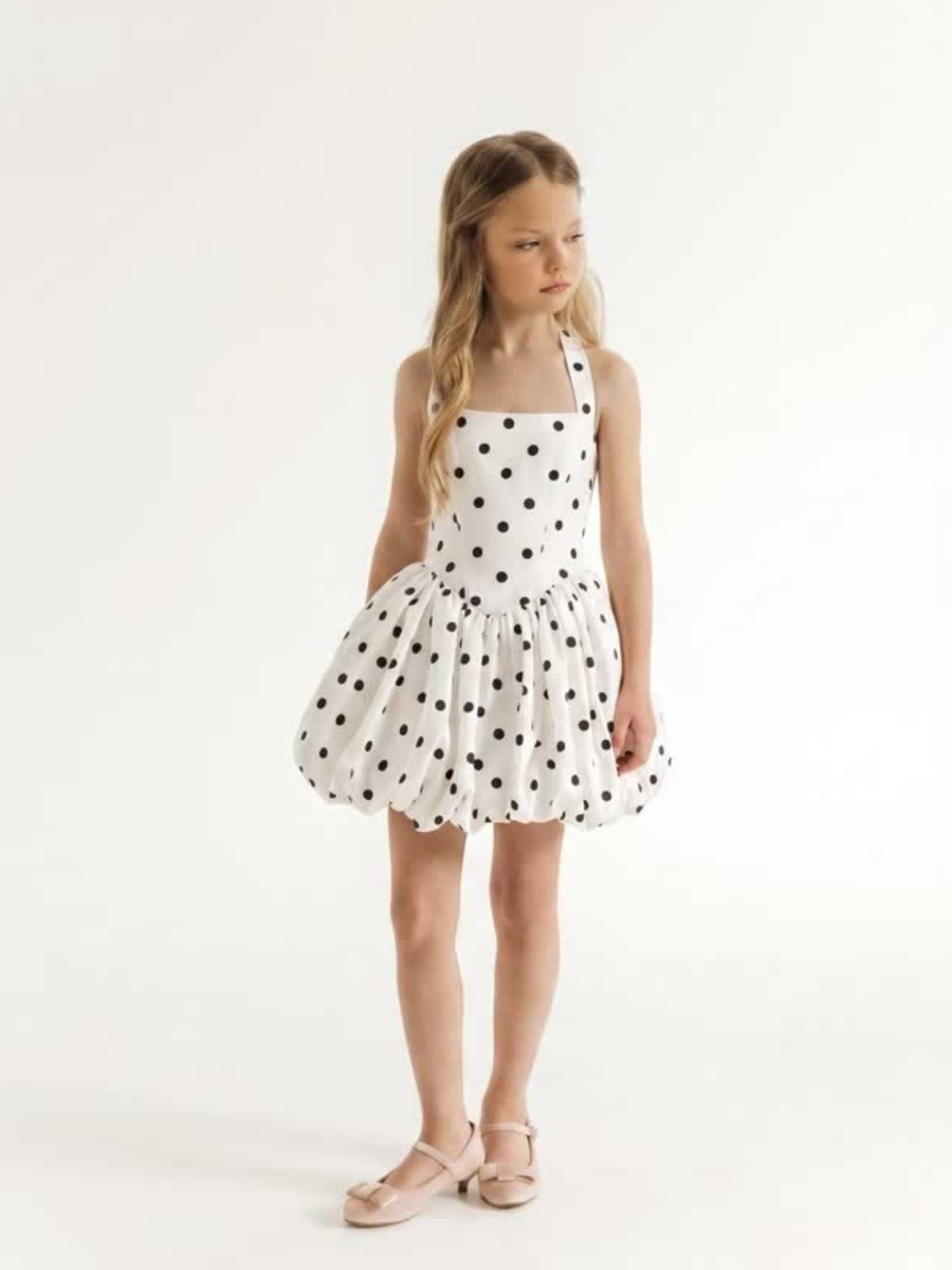 Satin Lace-up Sleeveless Short Dresses - image 5
