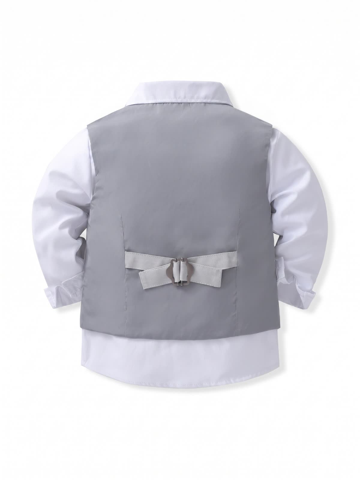 100% Cotton Bow Regular Sleeve Formal Suit - image 4