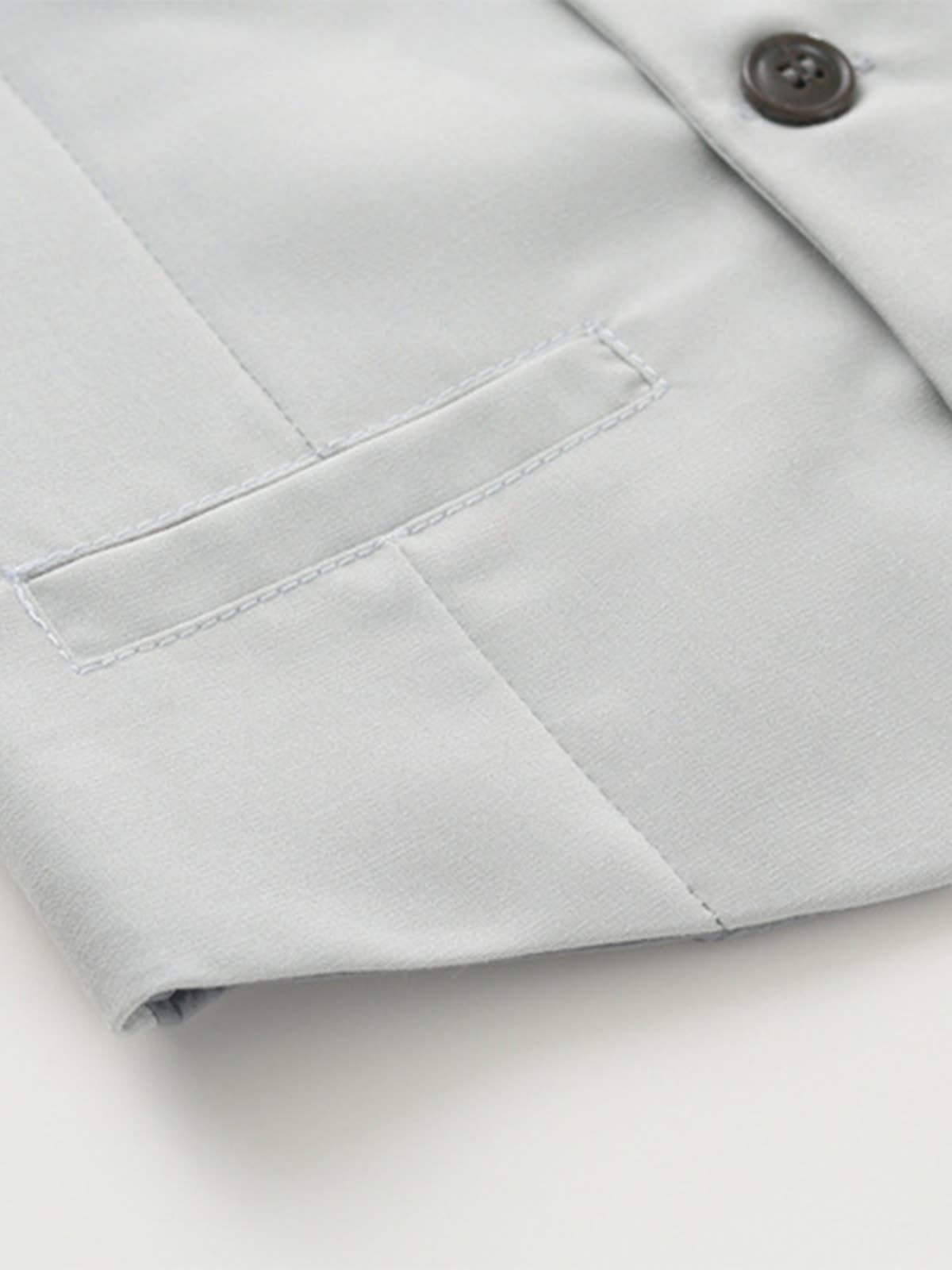 100% Cotton Bow Regular Sleeve Formal Suit - image 10