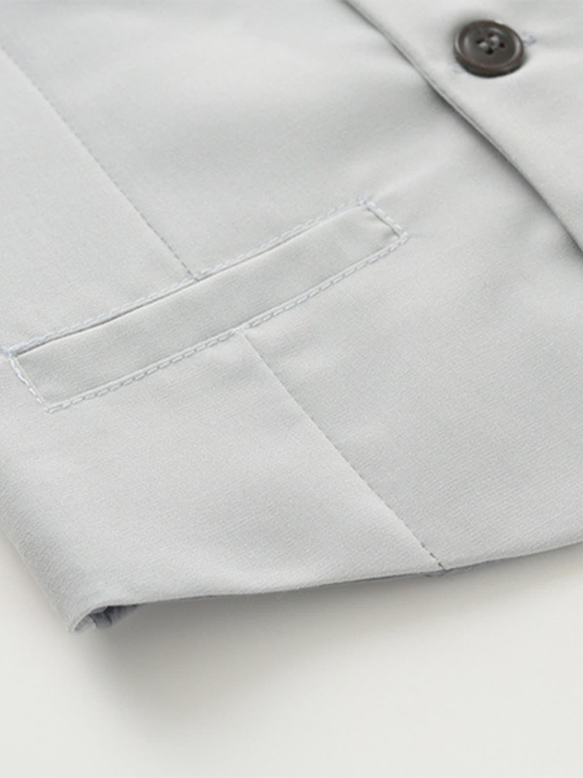 100% Cotton Bow Regular Sleeve Formal Suit - image 10