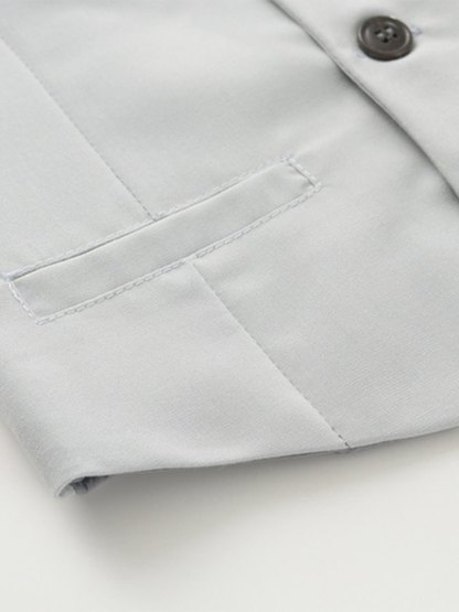 100% Cotton Bow Regular Sleeve Formal Suit - image 10