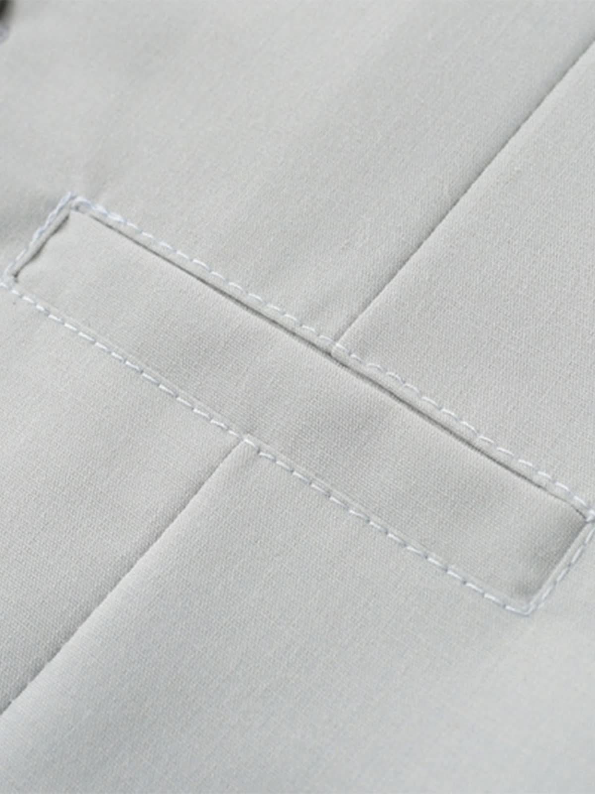 100% Cotton Bow Regular Sleeve Formal Suit - image 11