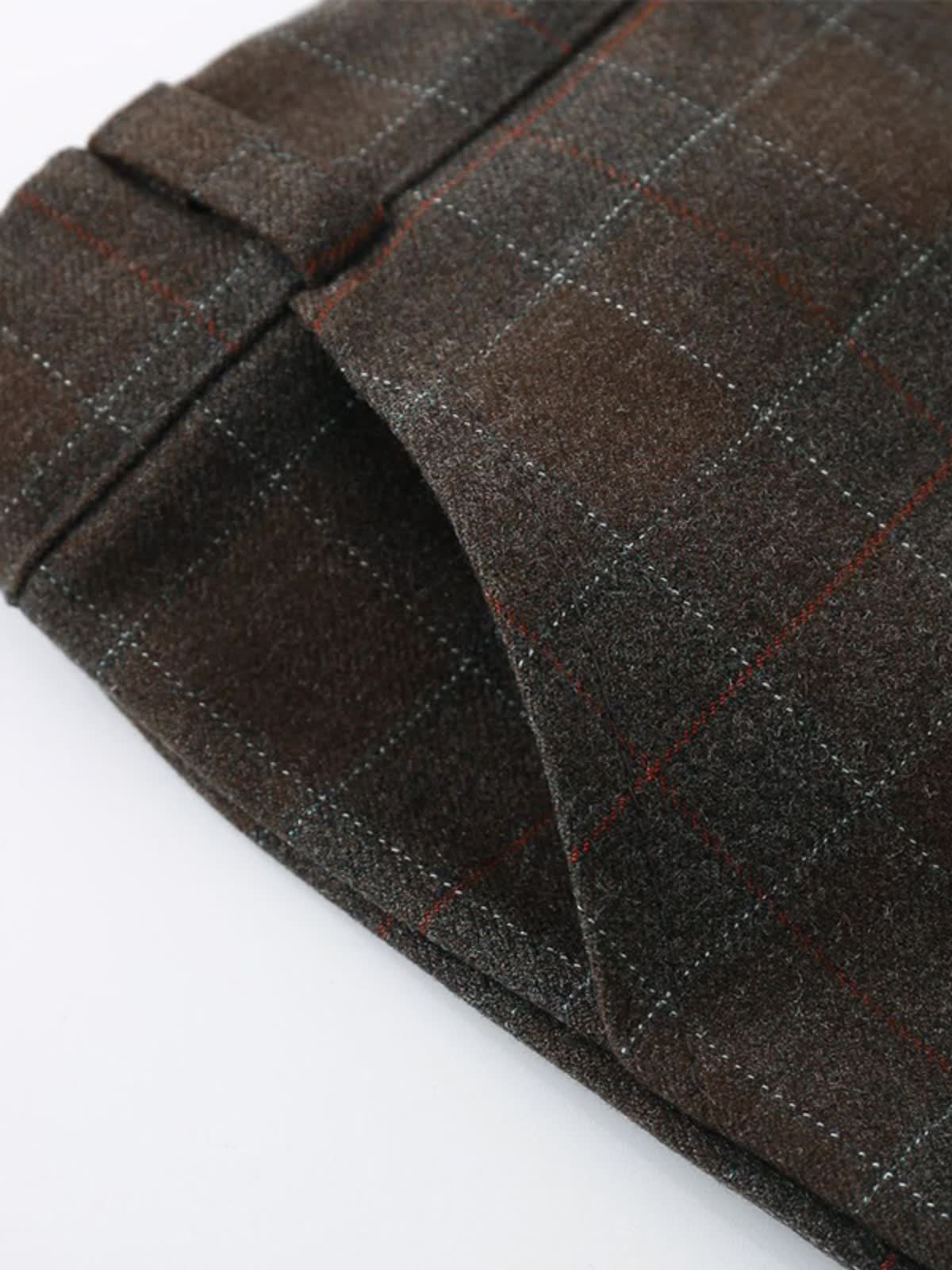 Cotton Bow Long Sleeve Regular 3-piece Formal Suit - image 31