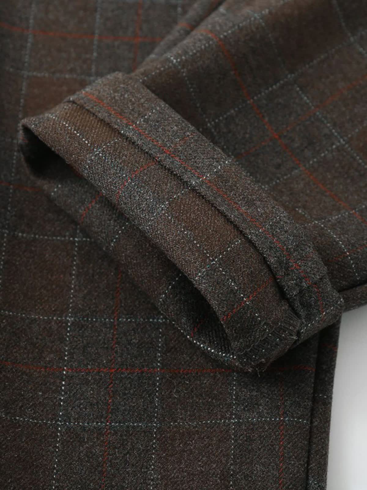 Cotton Bow Long Sleeve Regular 3-piece Formal Suit - image 27