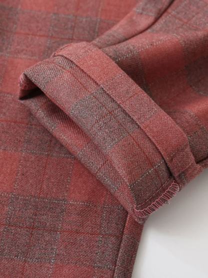 Cotton Bow Long Sleeve Regular 3-piece Formal Suit - image 13