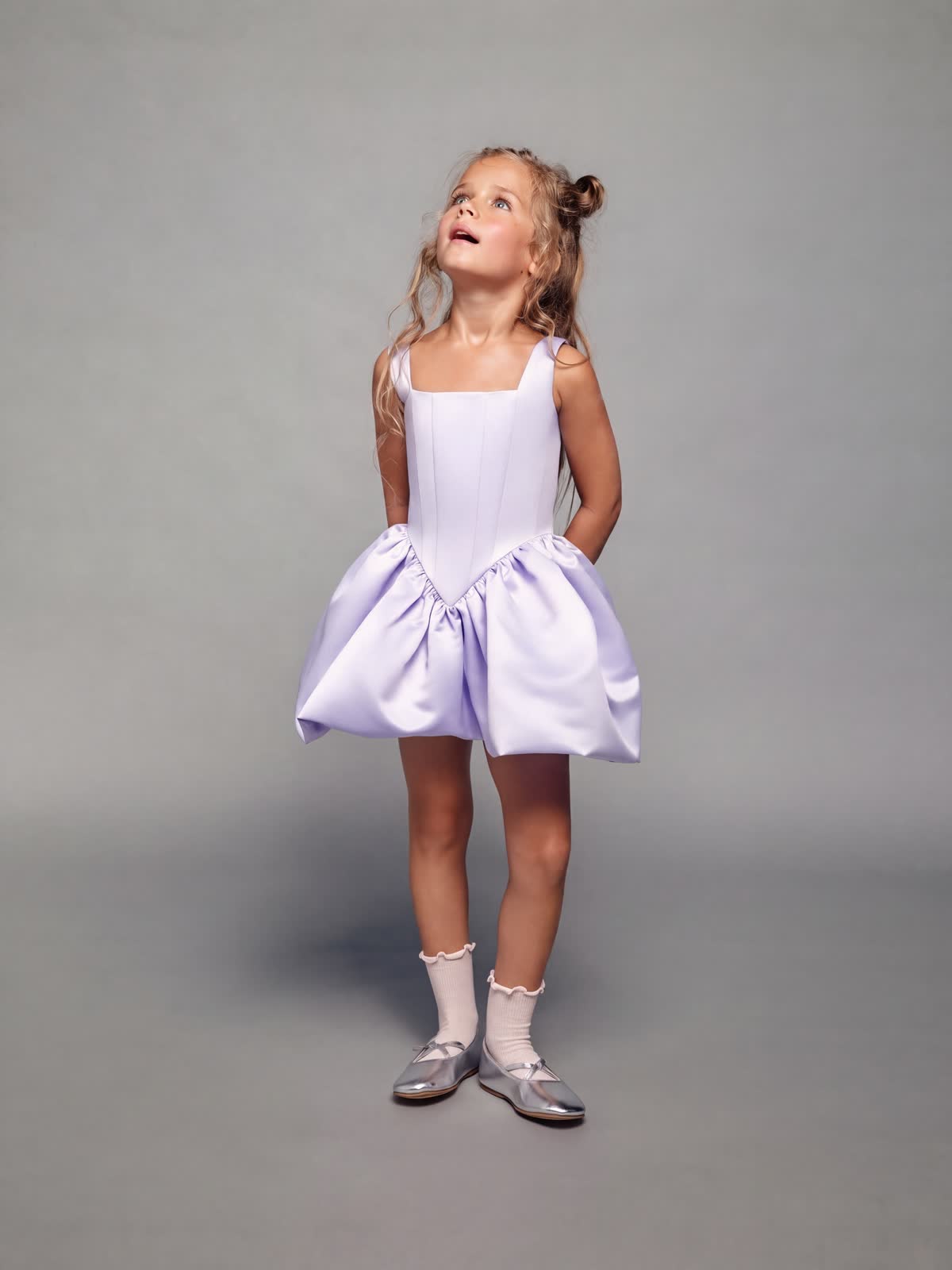 Chemical Fiber Blend Ruched Sleeveless Short Dresses - image 7