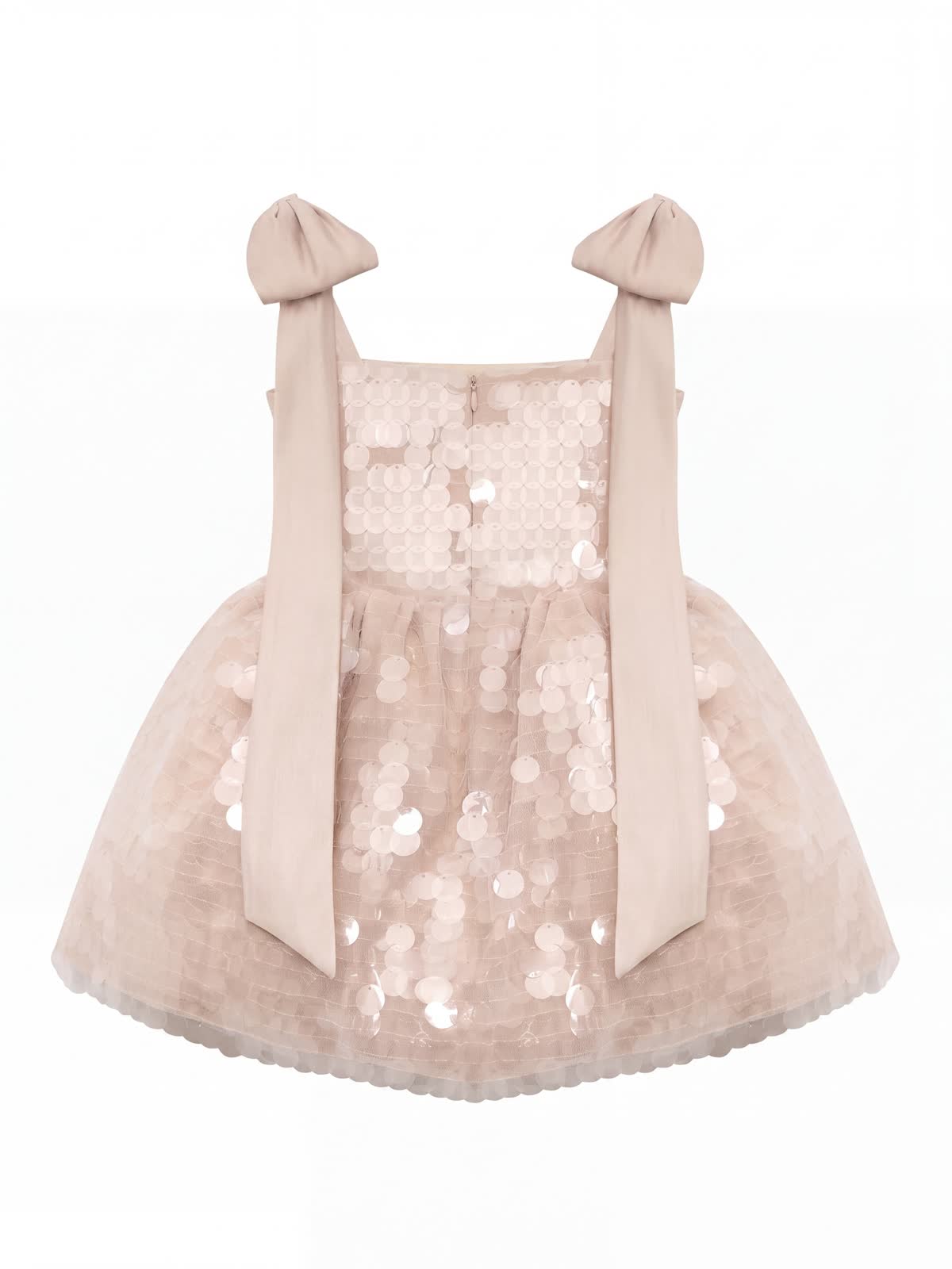 Glitter Sequins Sleeveless Short Dresses - image 4