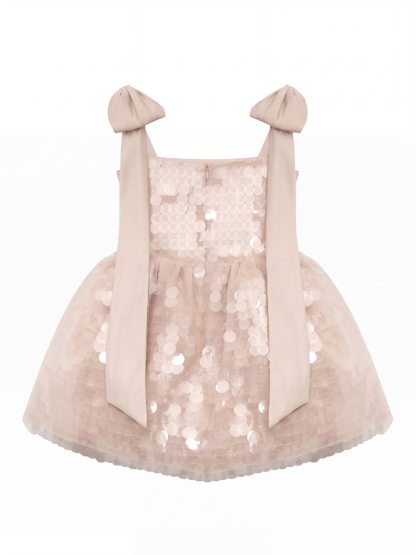 Glitter Sequins Sleeveless Short Dresses - image 4