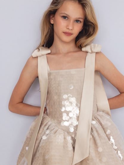 Glitter Sequins Sleeveless Short Dresses - image 5