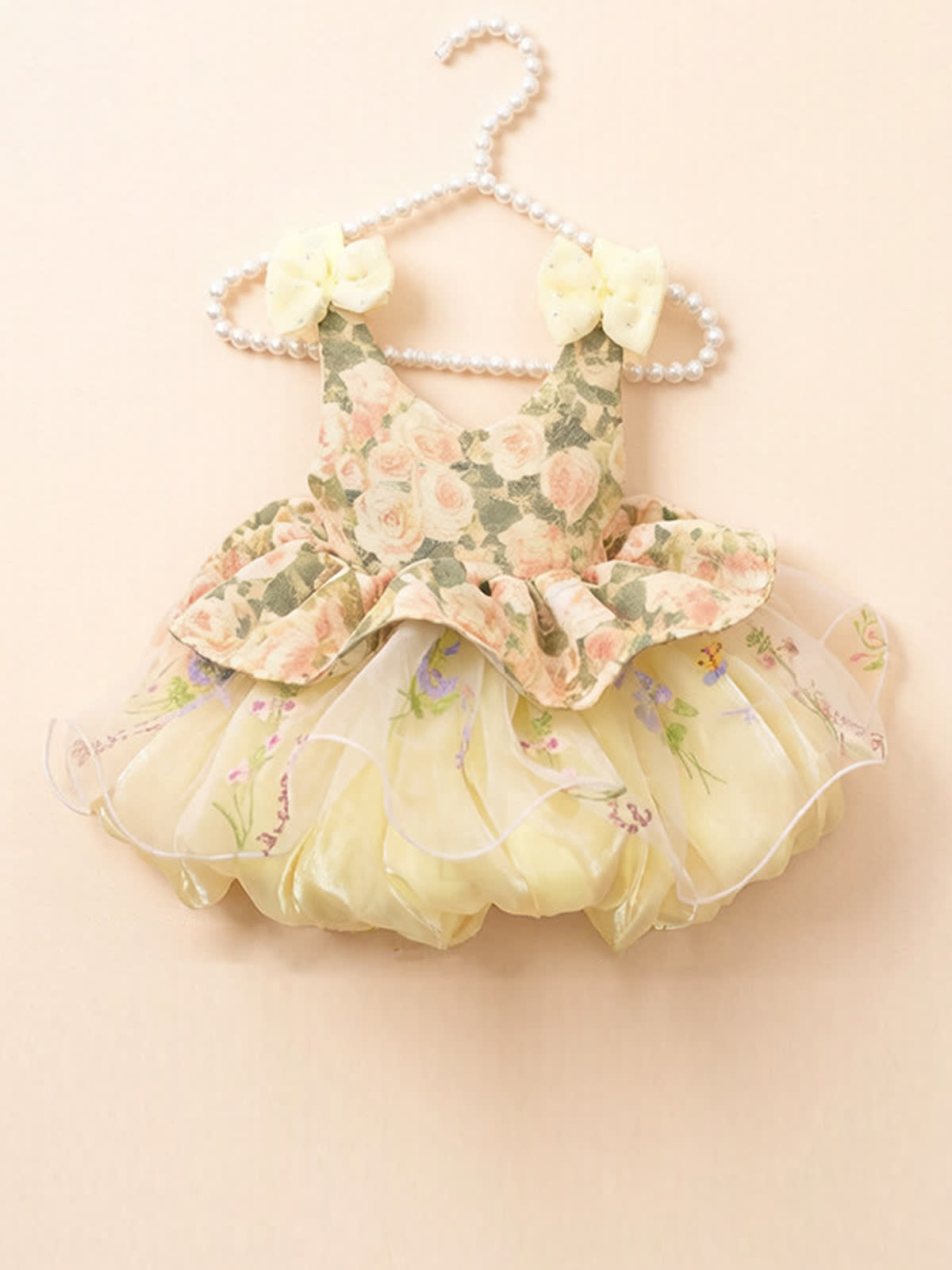 Chemical Fiber Blend Bow Sleeveless Midi Dresses - image 4