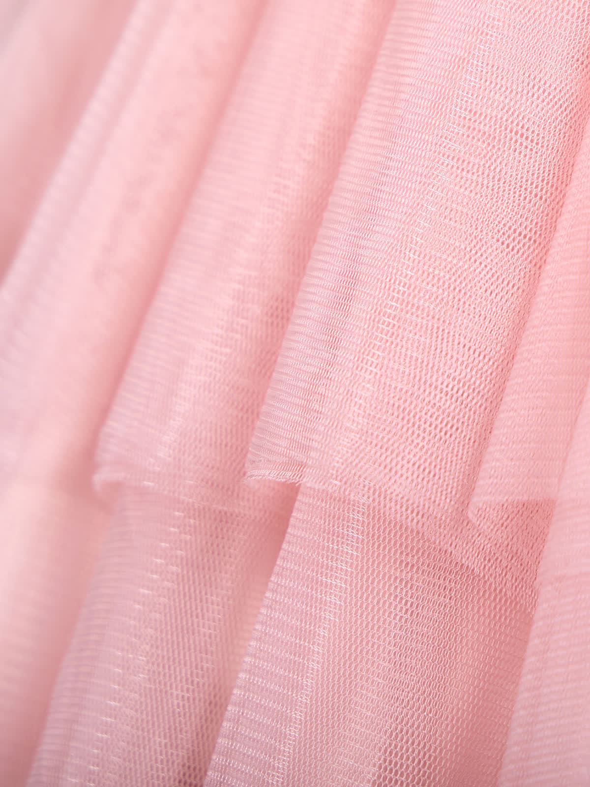 Mesh Rosette Sleeveless Midi Dresses - image 10