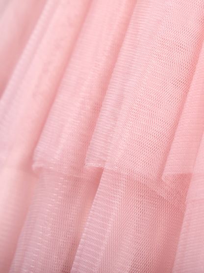 Mesh Rosette Sleeveless Midi Dresses - image 10