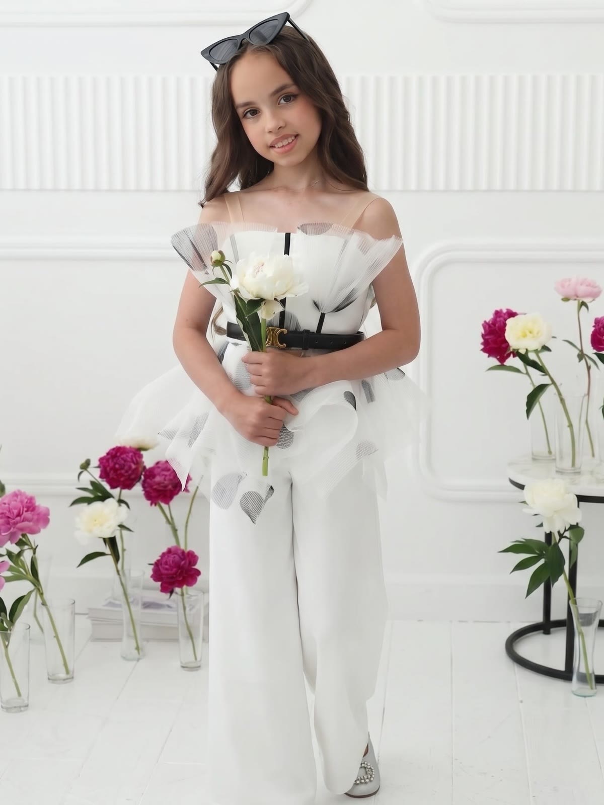 Satin Split Joint Sleeveless Long Two-piece set - image 4