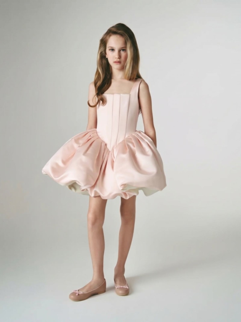 Satin Sleeveless Short Dresses - image 2