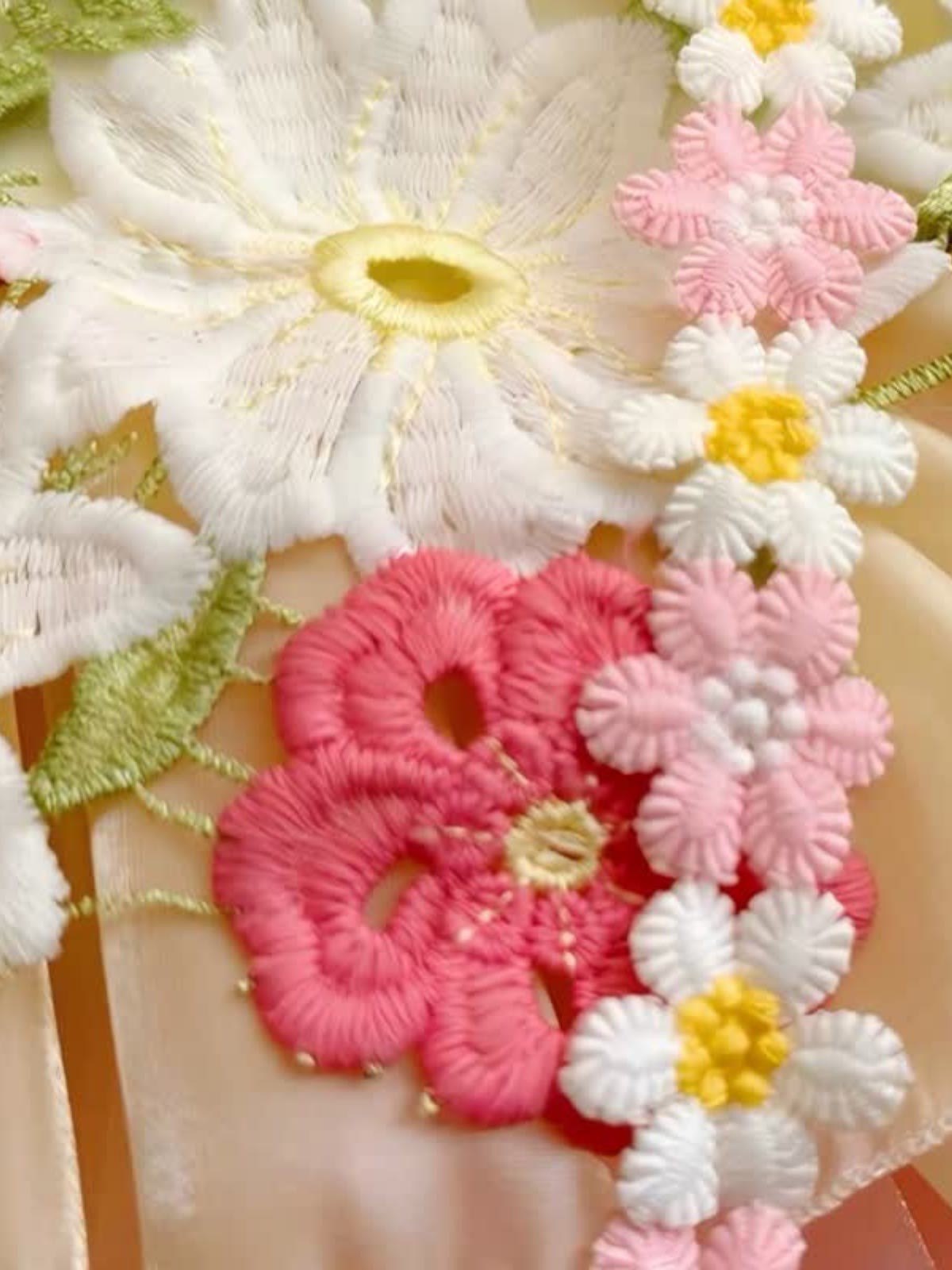 Organza Bow Embroidery Sleeveless Short Dresses - image 6