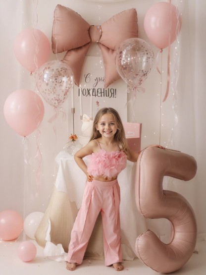 Cotton Folds Sleeveless Regular Two-piece Set - image 6