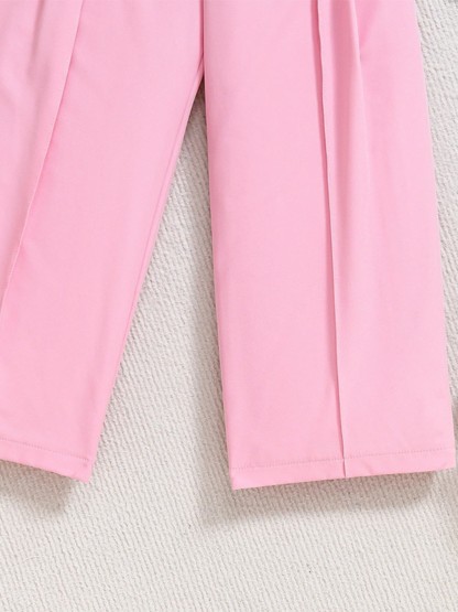 Cotton Folds Sleeveless Regular Two-piece Set - image 12