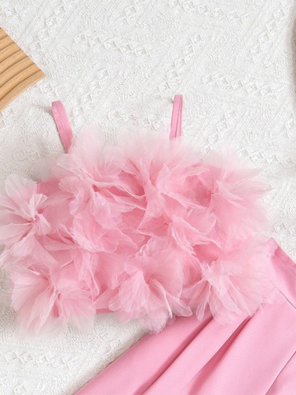 Cotton Folds Sleeveless Regular Two-piece Set - image 8