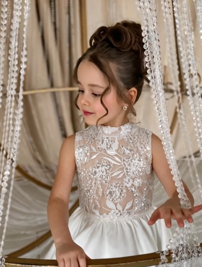 Lace Lace Sleeveless Midi Dresses - image 4