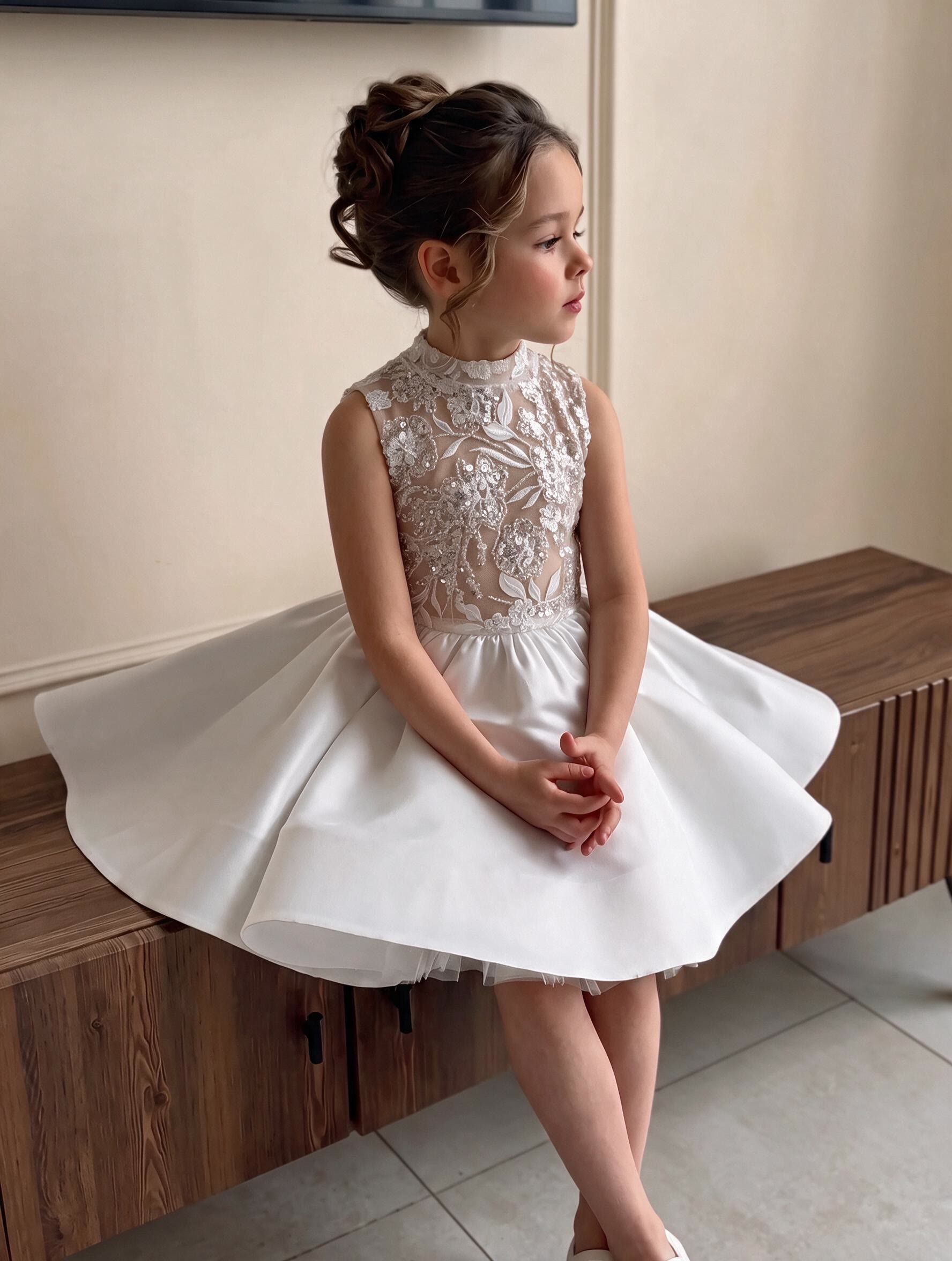 Lace Lace Sleeveless Midi Dresses - image 3