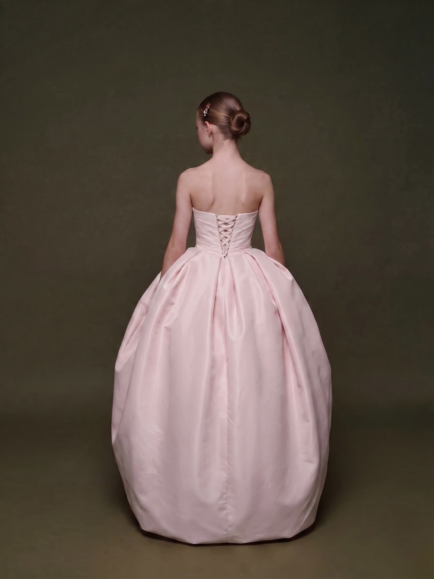 Satin Bow Sleeveless Maxi Dresses - image 6