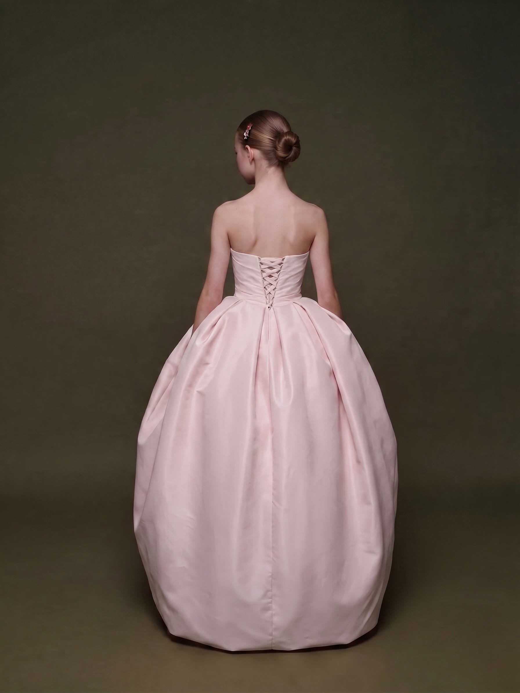Satin Bow Sleeveless Maxi Dresses - image 6