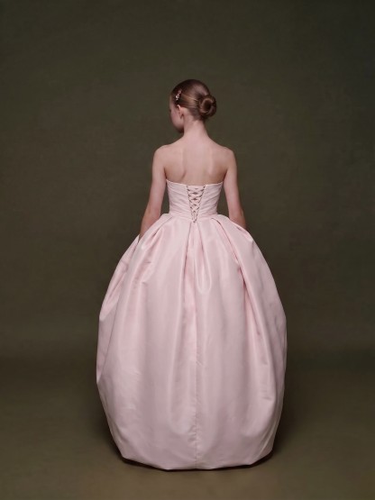 Satin Bow Sleeveless Maxi Dresses - image 6