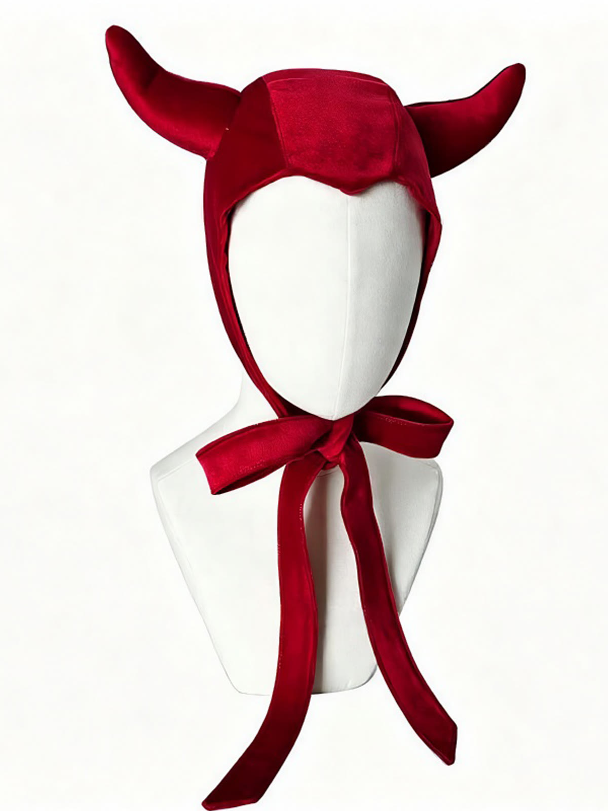 Solid With Bow Hat - Red - Adults - image 4