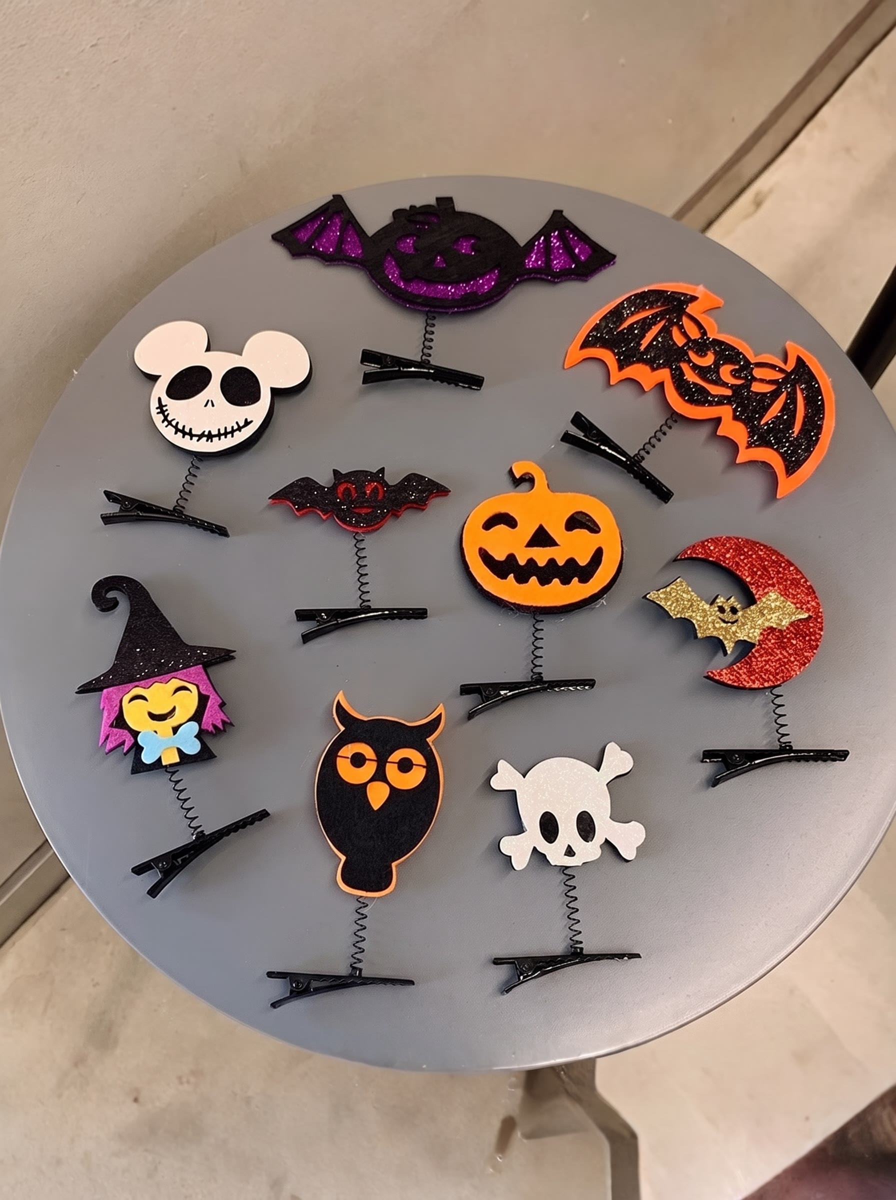 Halloween With Glitter Hair Accessories - image 1