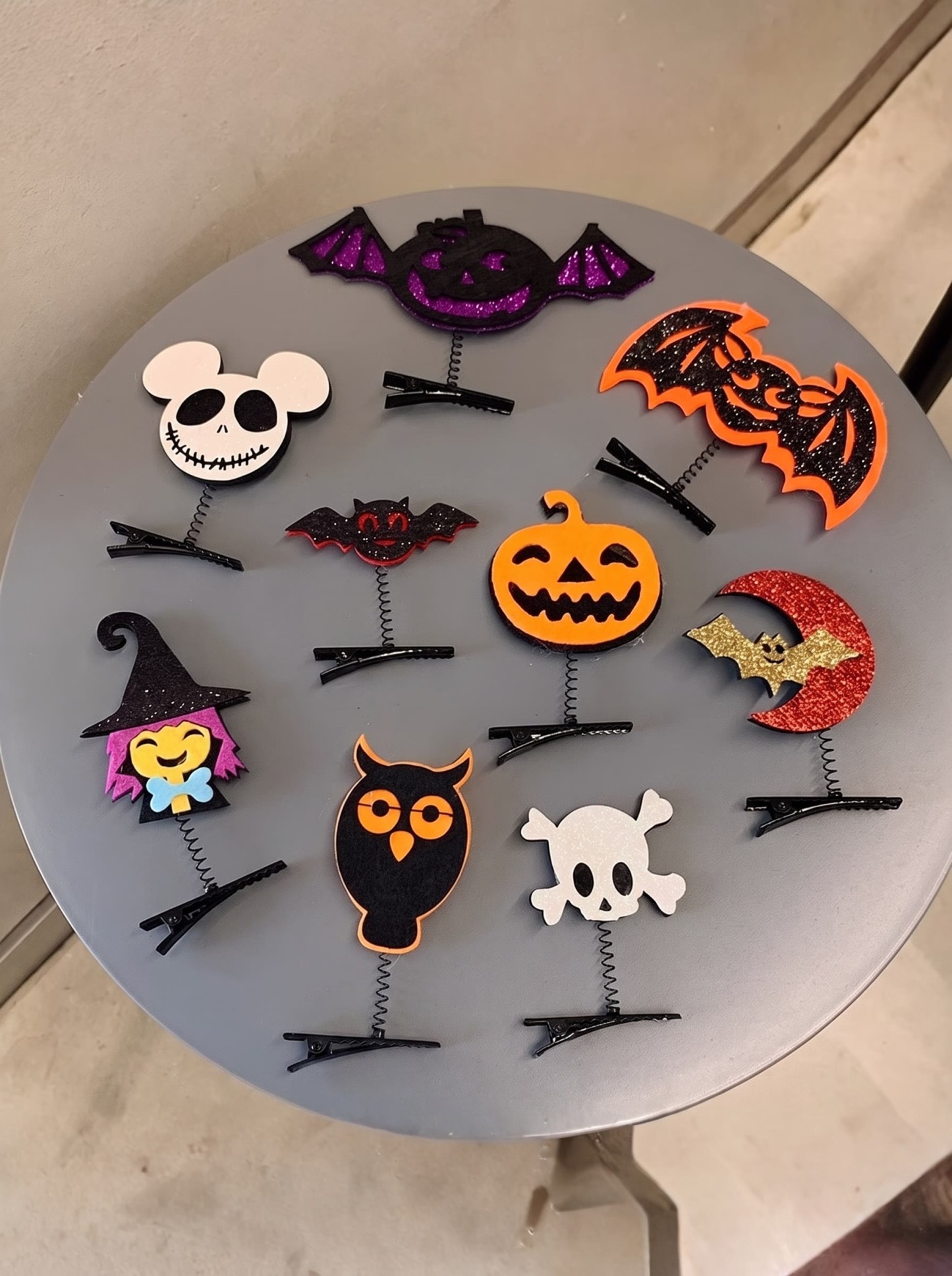 Halloween With Glitter Hair Accessories - image 1