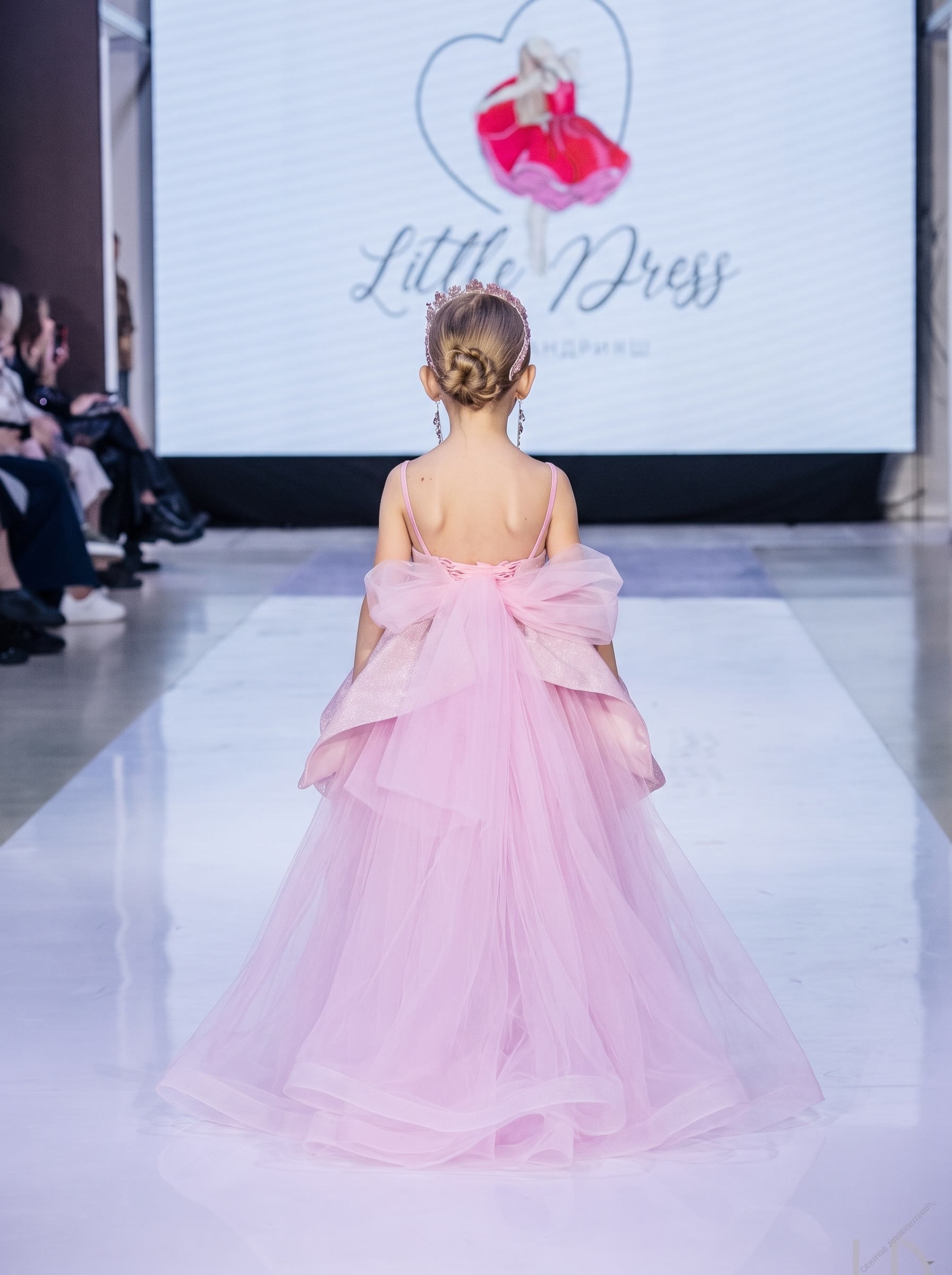 Sparkle Tulle Panel Sleeveless Midi Dresses - image 5