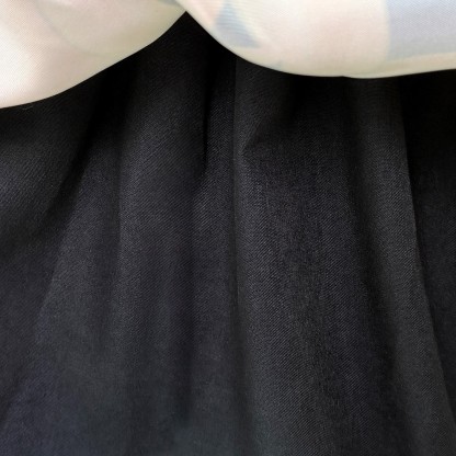 Satin Bow Short Sleeve Midi Dresses Without Hat - image 10