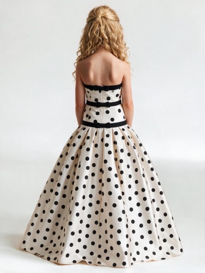 Satin Bow Sleeveless Maxi Dresses - image 5
