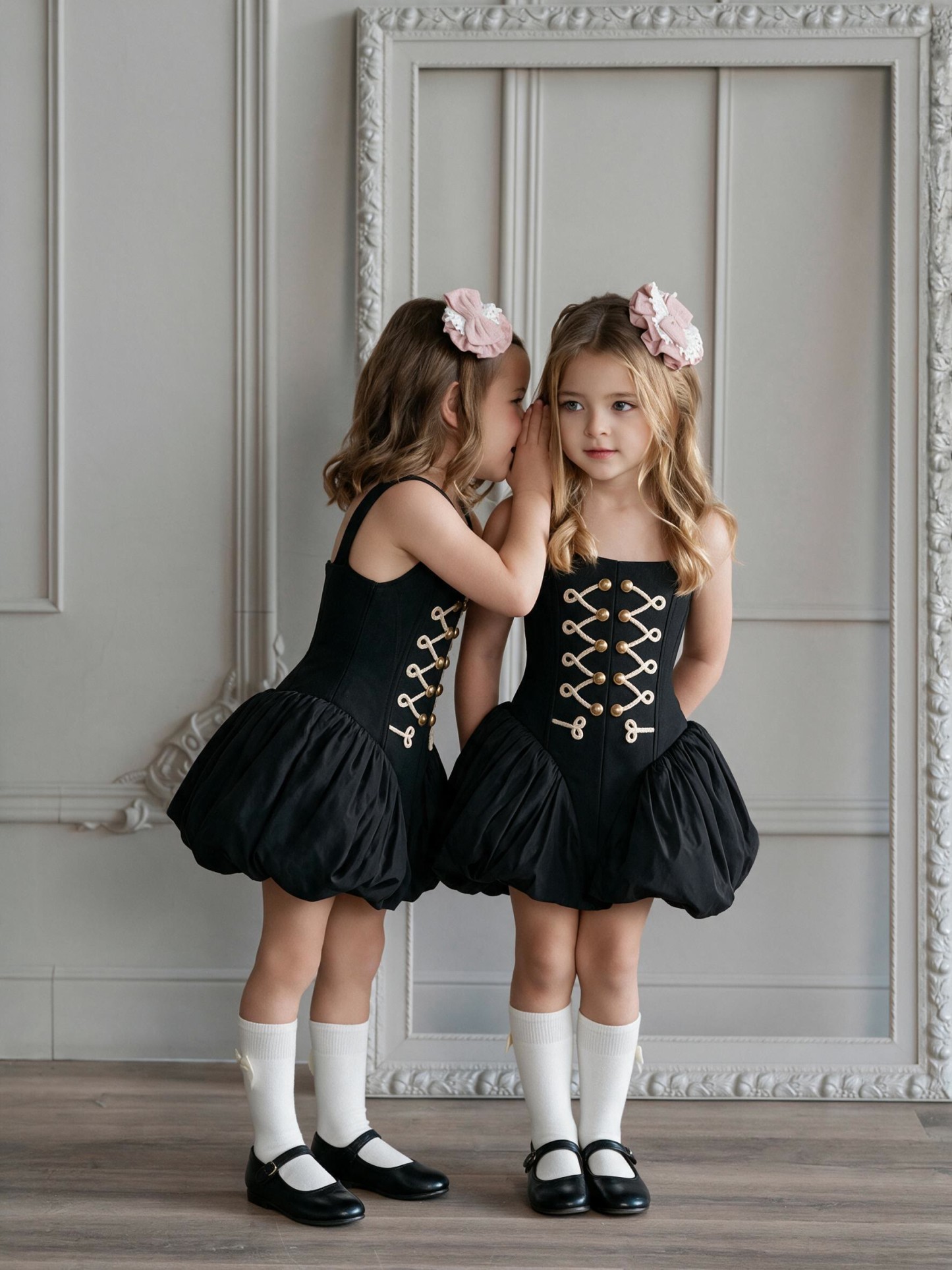 Chemical Fiber Blend Buckle Sleeveless Midi Dresses - image 5