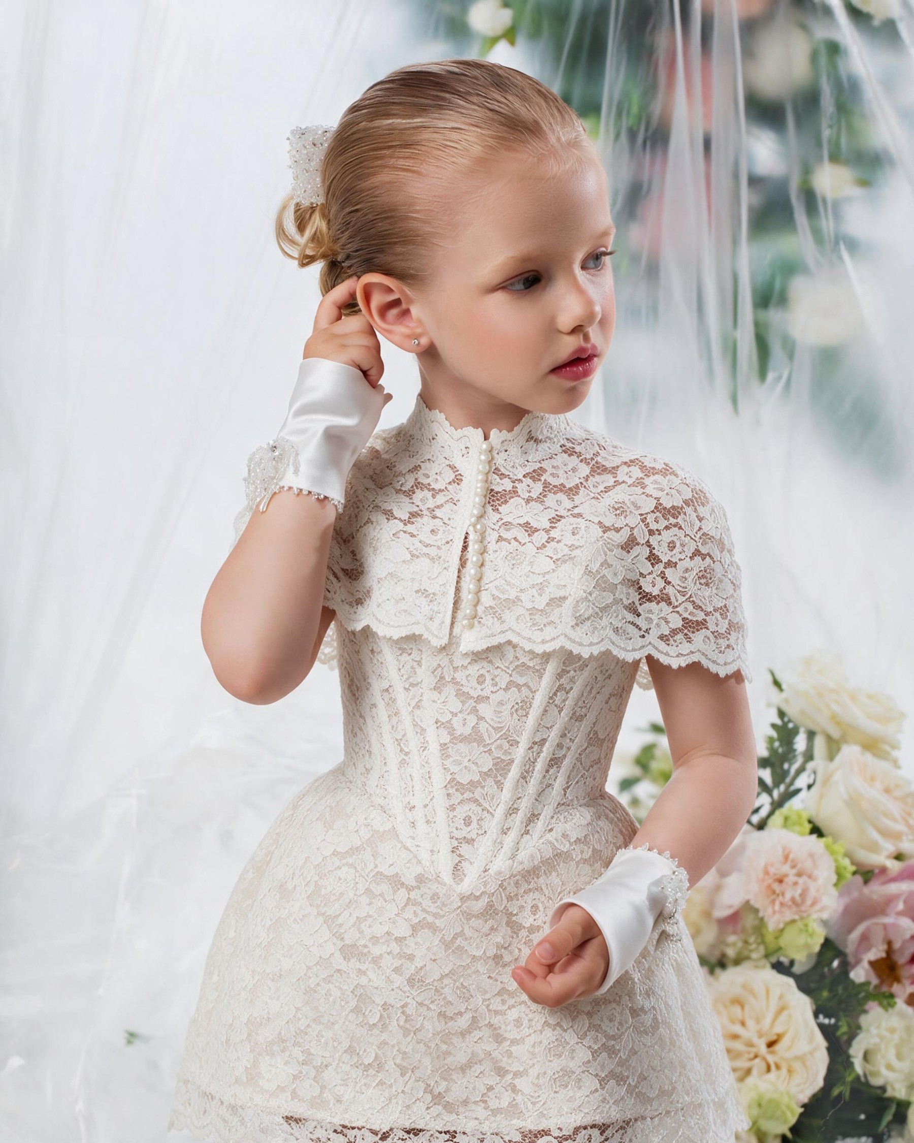 Lace Buckle Sleeveless Short Two-piece Set - image 11