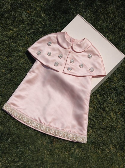 Satin Zipper Sleeveless Short Dresses - image 5