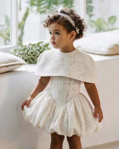 Lace Lace-up Sleeveless Short Two-piece Set Without Gloves - image 2