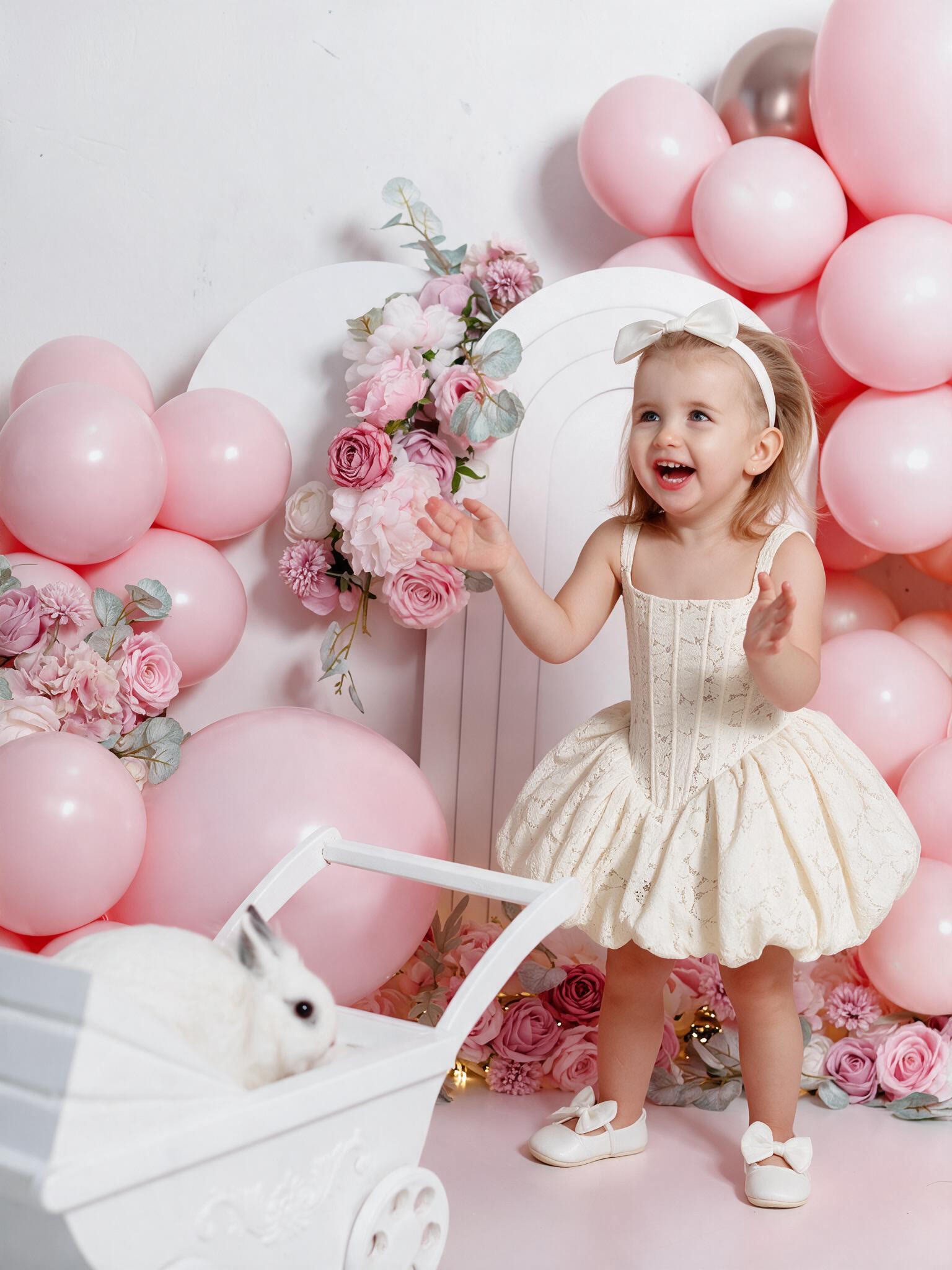 Lace Lace-up Sleeveless Short Two-piece Set Without Gloves - image 12