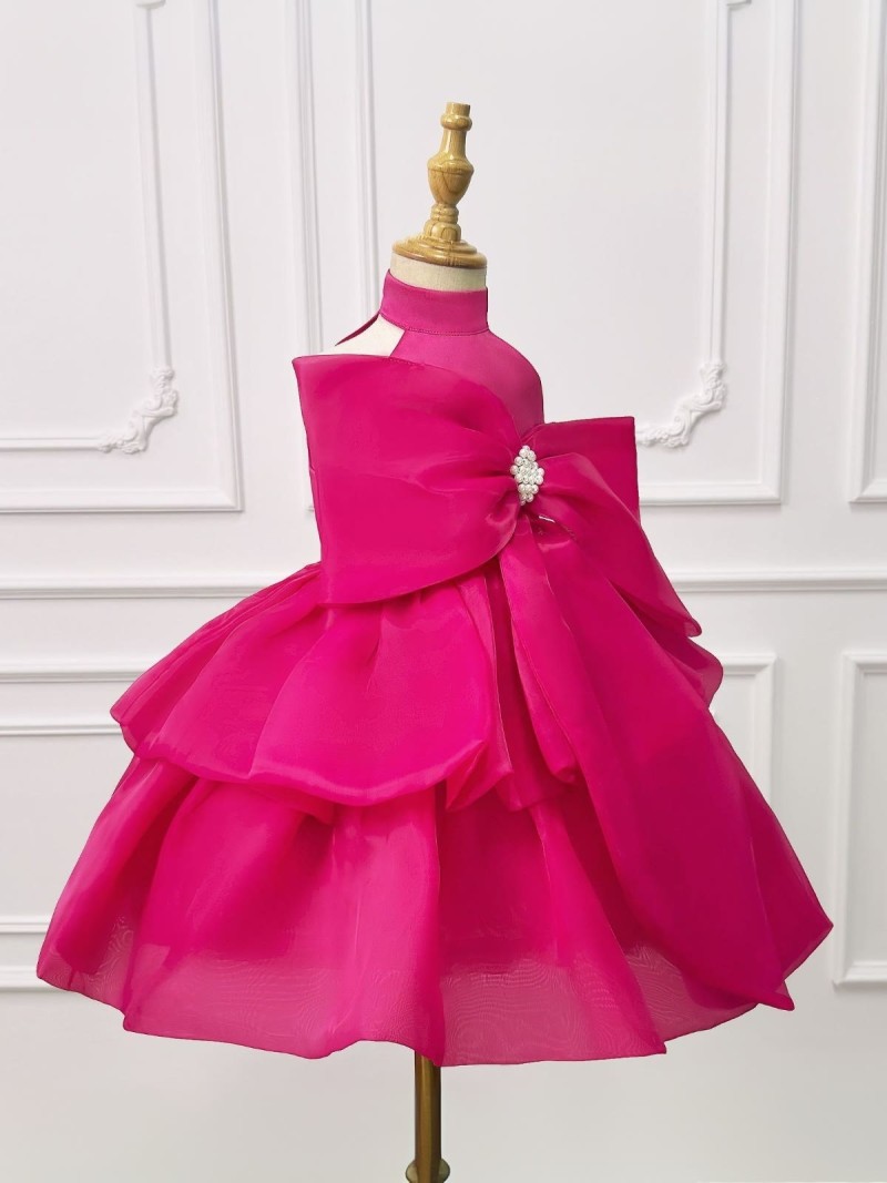 Mesh Bow Sleeveless Midi Dresses - image 2