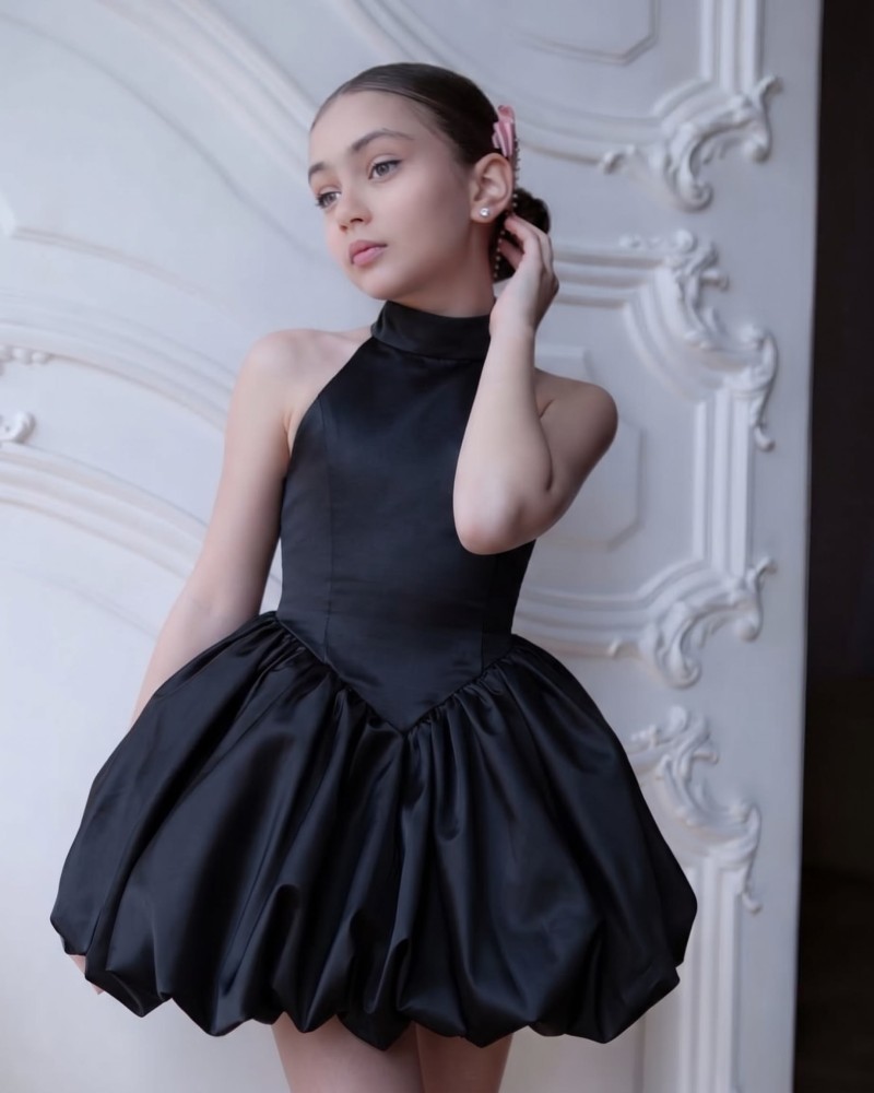 Satin Bow Sleeveless Midi Dresses - image 2